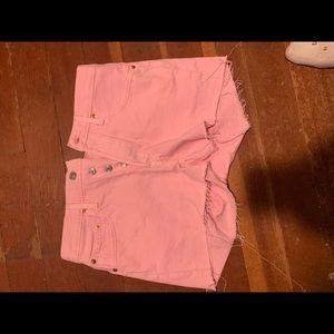 Levi’s, pink 501’s
